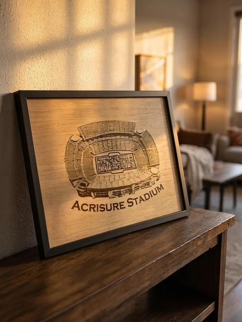 Custom made NFL Stadium Wall art 11x14"
