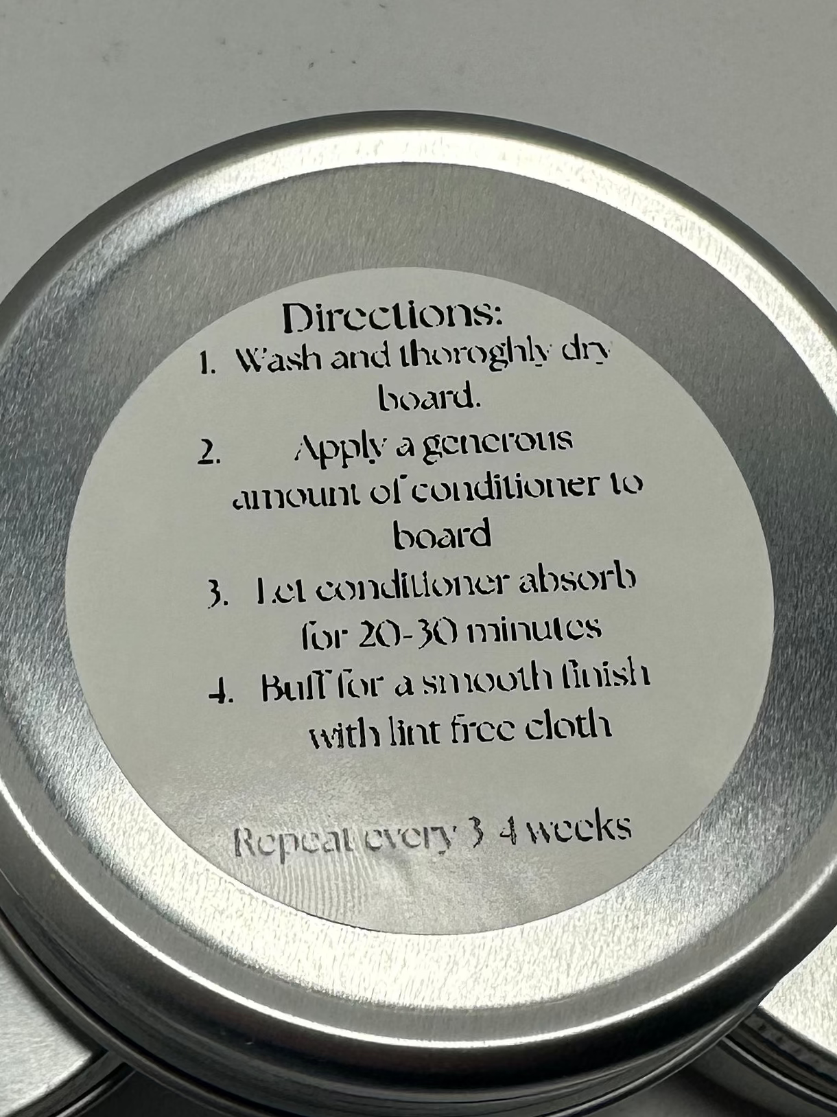 Cutting Board Conditioner 4oz