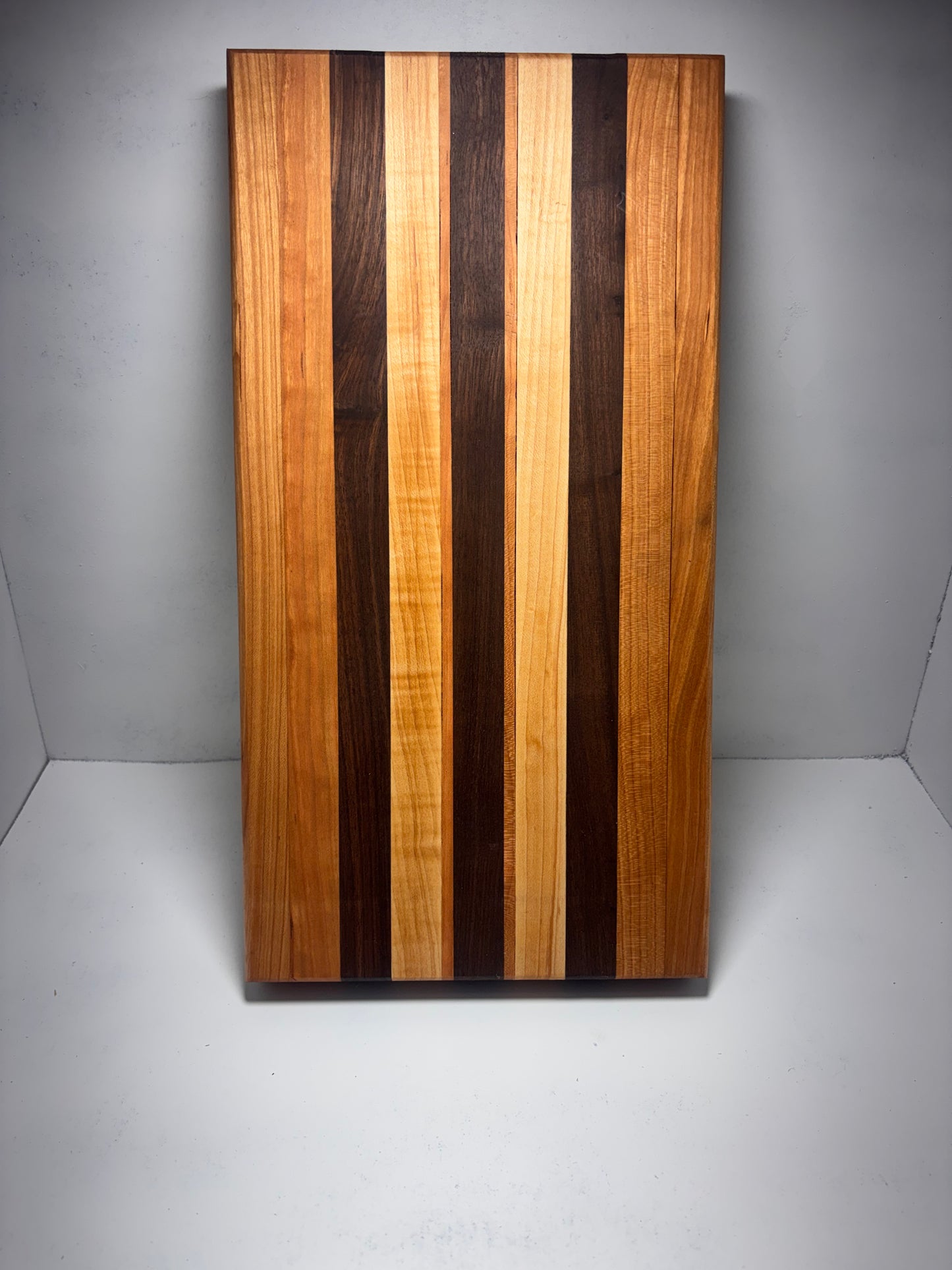 Handmade Edge Grain cutting board Chipmunk Collection