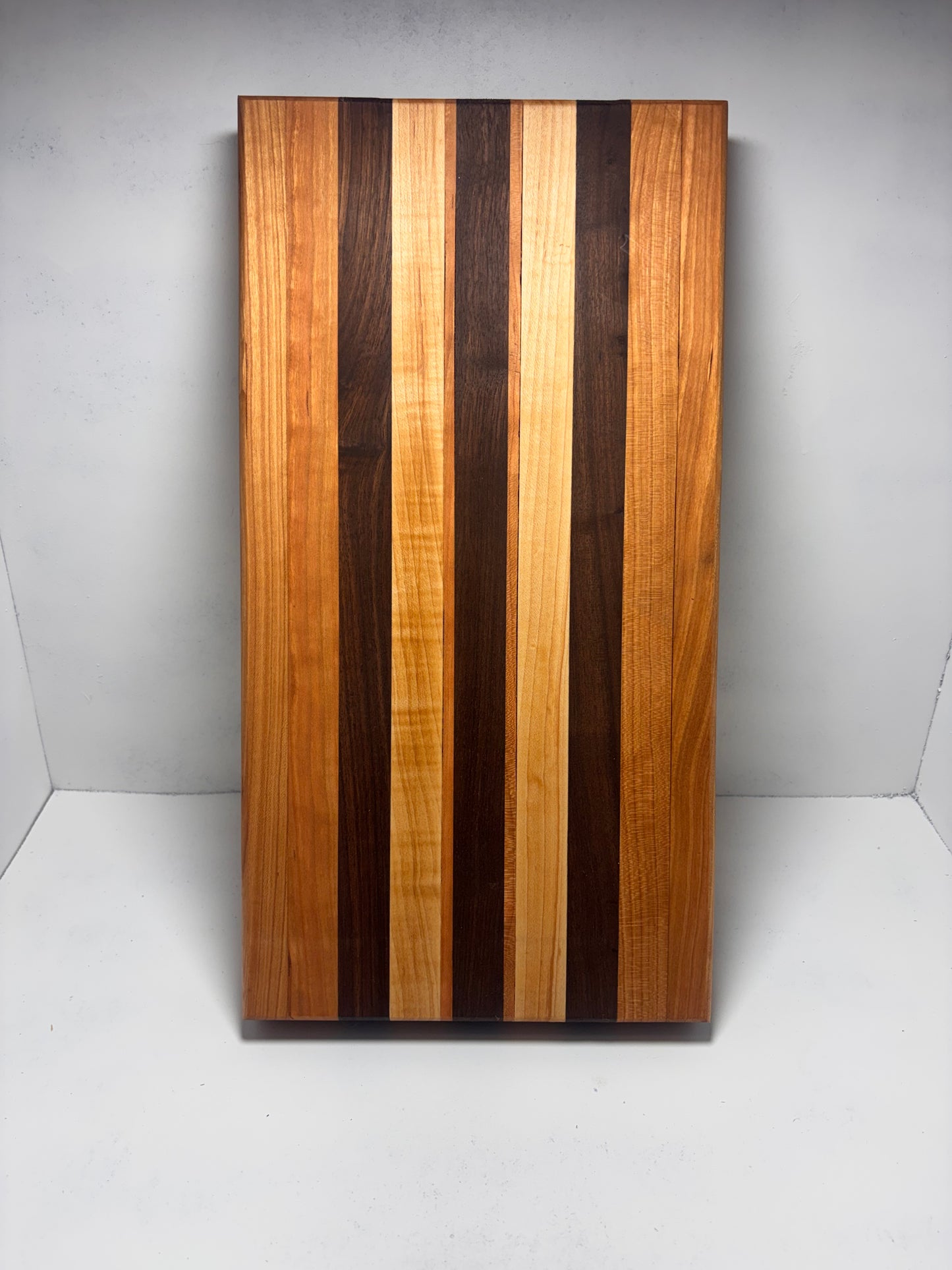 Handmade Edge Grain cutting board Chipmunk Collection