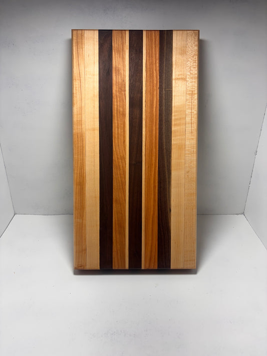 Handmade Edge Grain cutting board Chipmunk Collection
